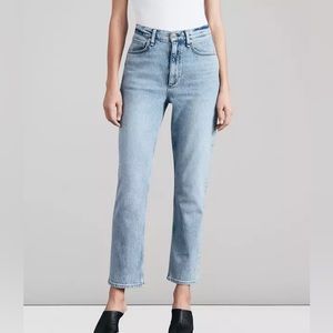 Rag & Bone Wren Slim Straight Jeans in Porter